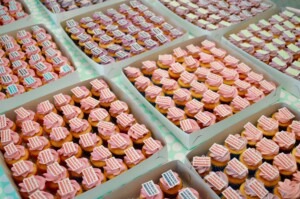 Company events cupcakes den haag, cupcakes met logo den haag