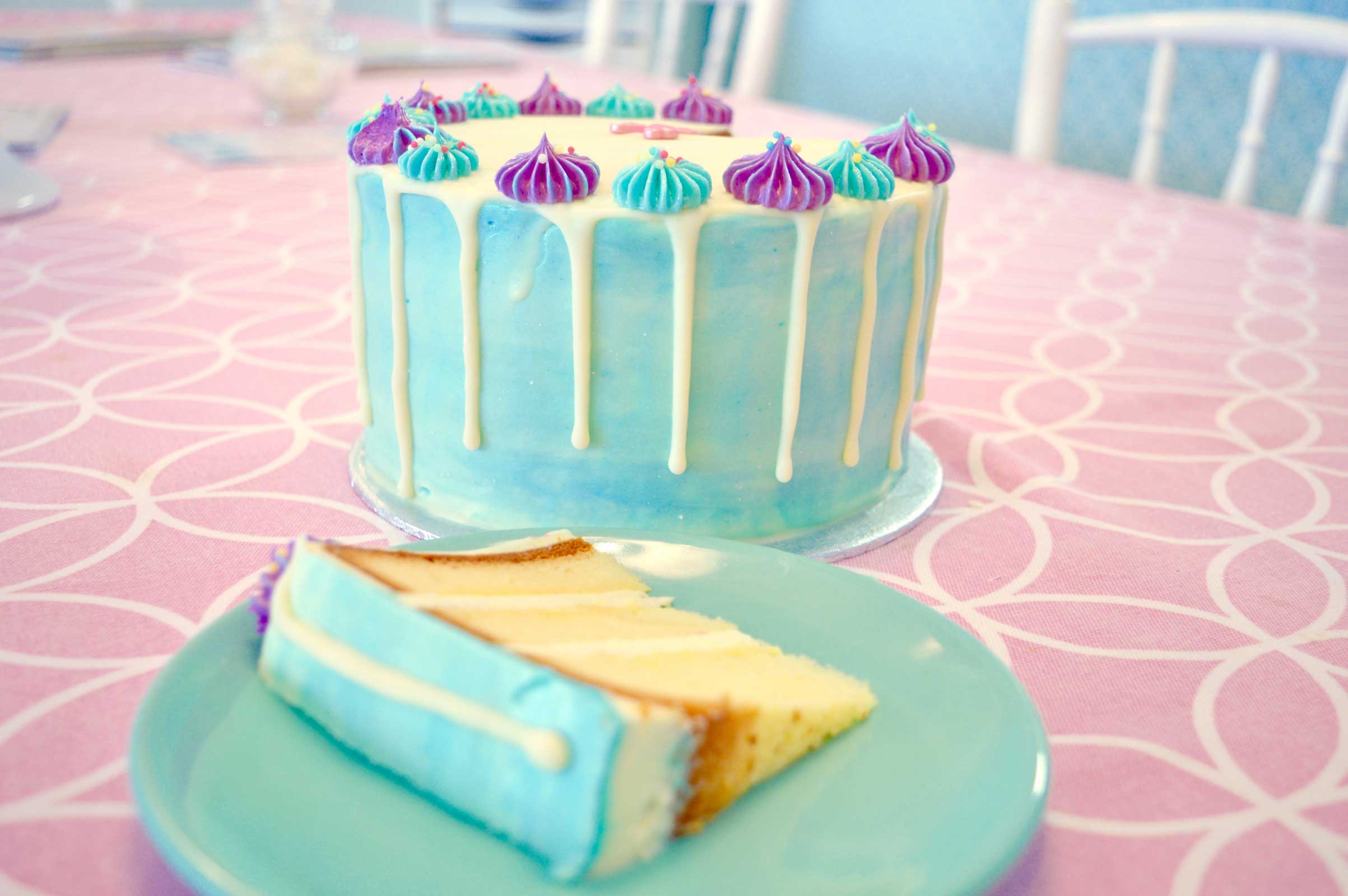 vanilla drip taart bestellen, watercolor cake, taart bestellen denhaag, cake order wassennaar