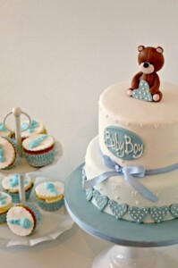 Babyshower taart jongen