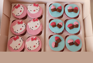 Hello Kitty cupcake's