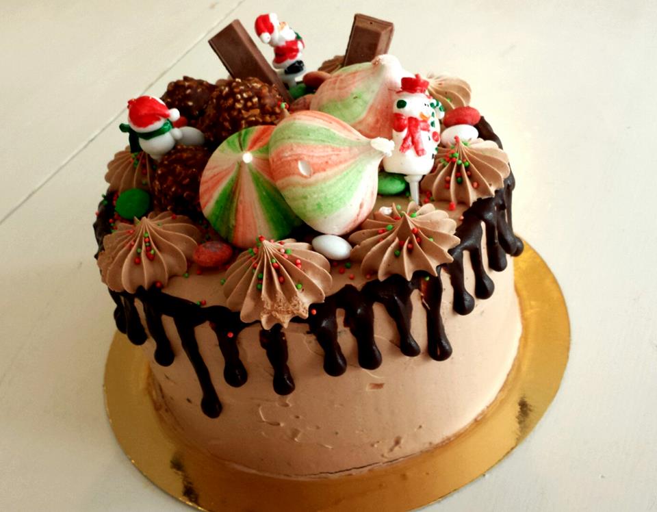 Drip cake, drip taart bestellen, chocotaart