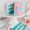 gender-reveal-taart-roze-blauw-toefjes