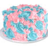 gender-reveal-taart-roze-blauw-toefjes