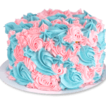 gender-reveal-taart-roze-blauw-toefjes