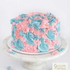 Gender reveal taart boy or girl