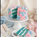 Gender reveal taart boy or girl 3