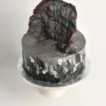 stoere-mannen-taart-chocolade-zilver-decoraties