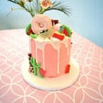 Dripcake donuts roze