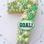 Cijfer-cookie-cake-football-taart