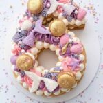 Cijfer cookie cake mermaid