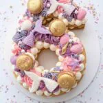 Cijfer cookie cake mermaid