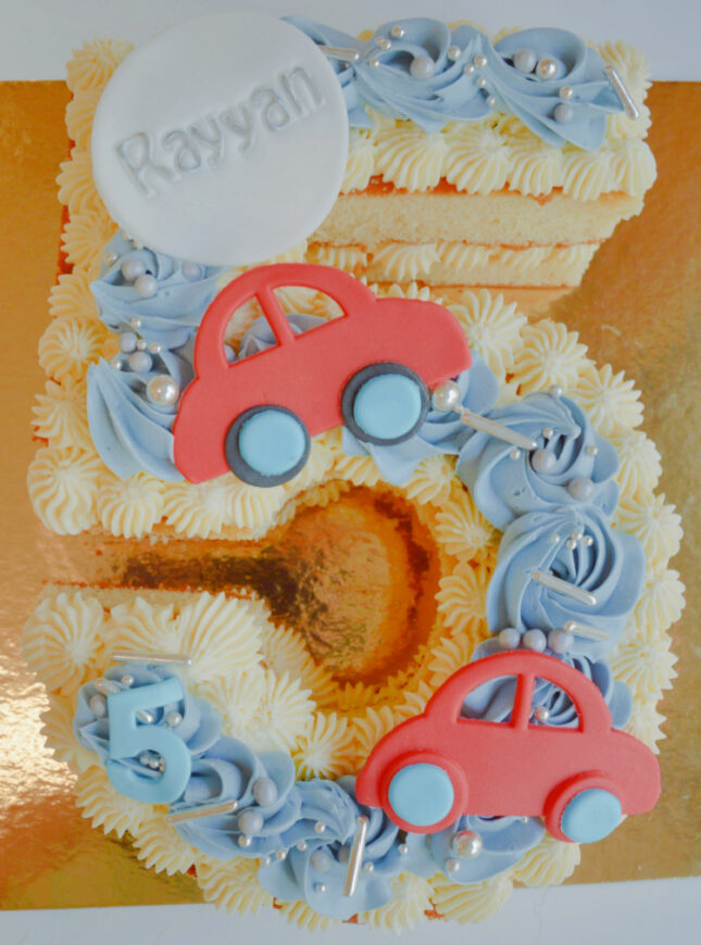 cijfertaart-auto's cijfertaart-auto's