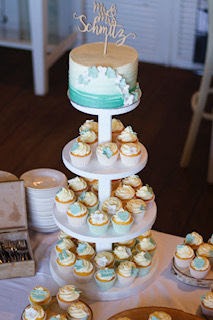 cupcakes-toren-ombre-zee-groen