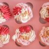 cupcakes-roze-wit-donker-roze-doos