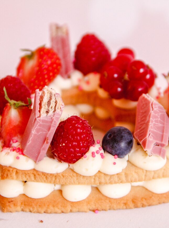 valentine-koekjes-taart haart-taart