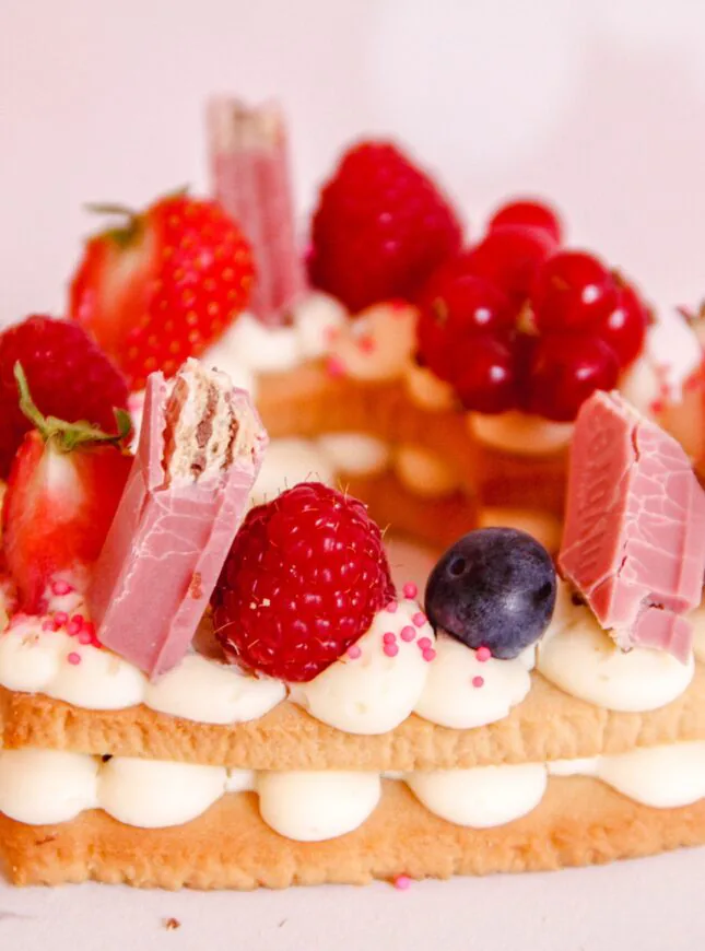 valentine-koekjes-taart haart-taart