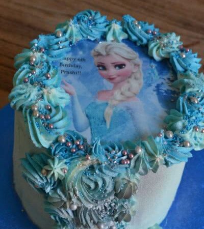frozen-taart