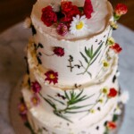 Bruidstaart-eetbare-bloemen