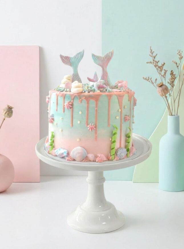 Mermaid-taart Mermaid taart