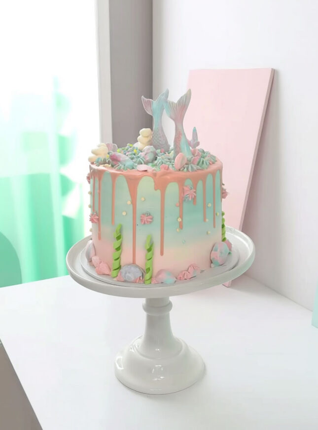 Zeemeermin-taart-1 Zeemeermin-taart-1