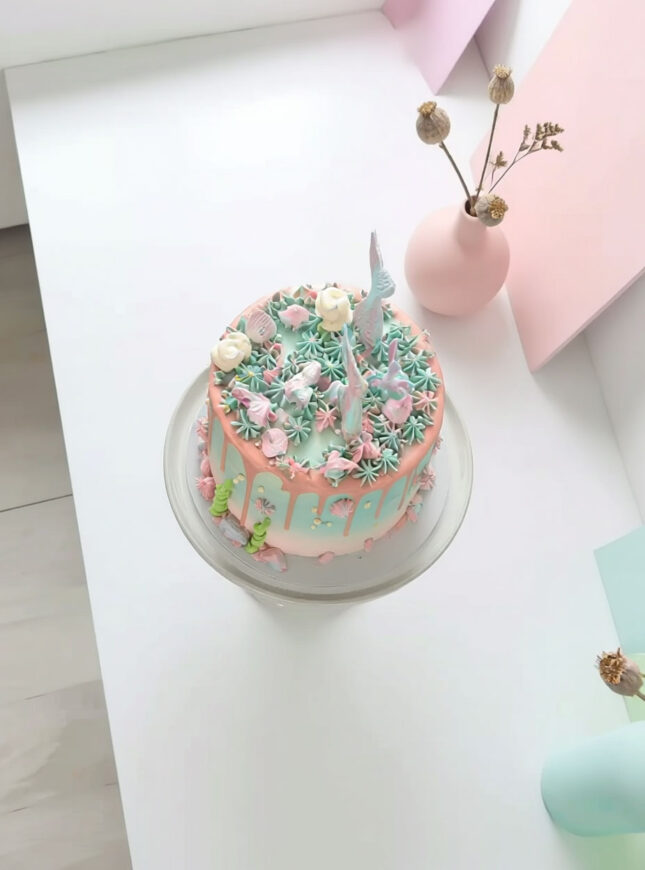 Zeemeermin-taart-2 Zeemeermin-taart-2