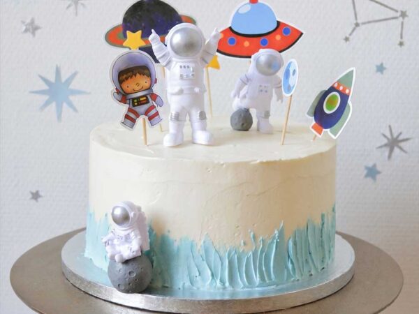 astronaut taart