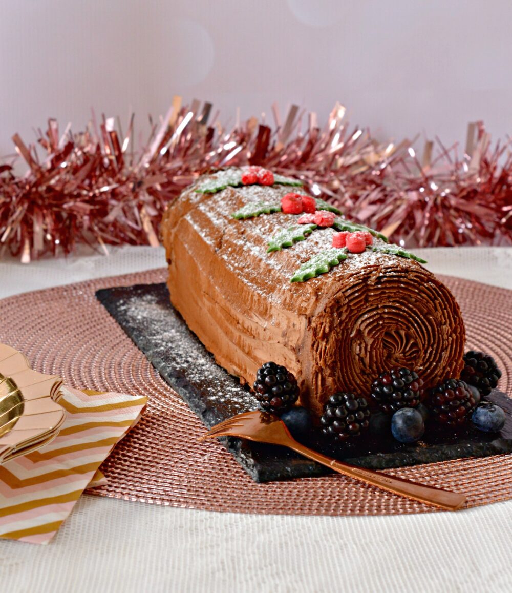 La-Bûche-de-Noël, kerst-stronk