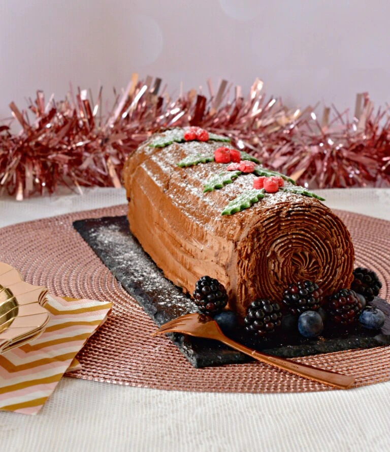 La-Bûche-de-Noël, kerst-stronk