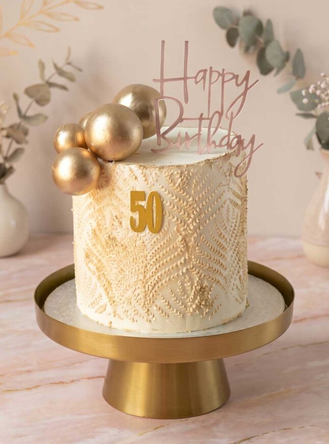 50 jaar taart