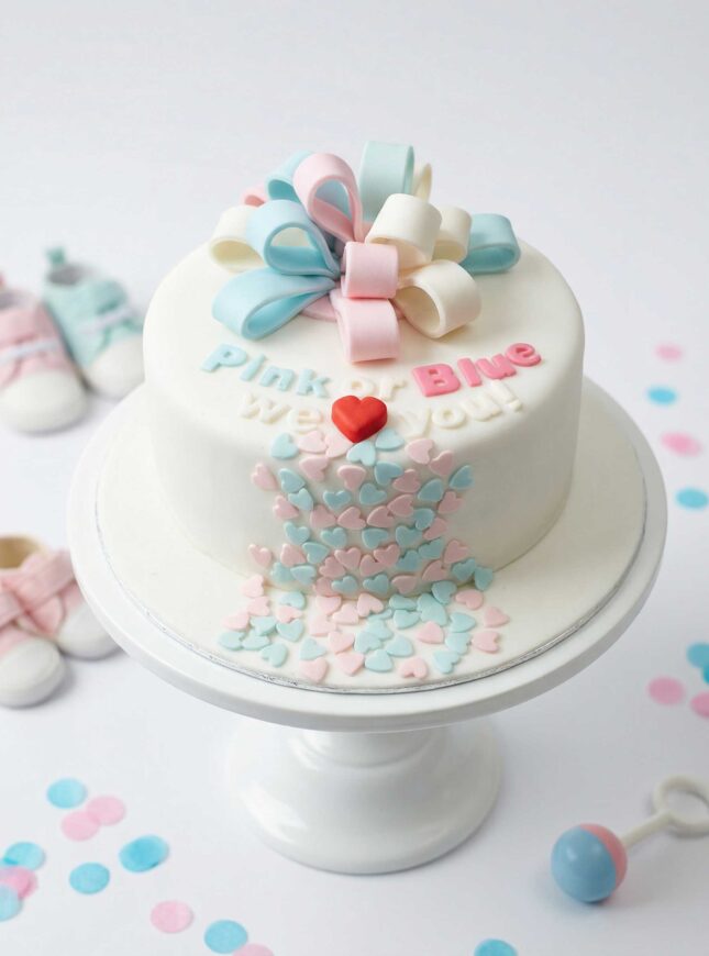 Pink-or-Blue-gender-revealtaart