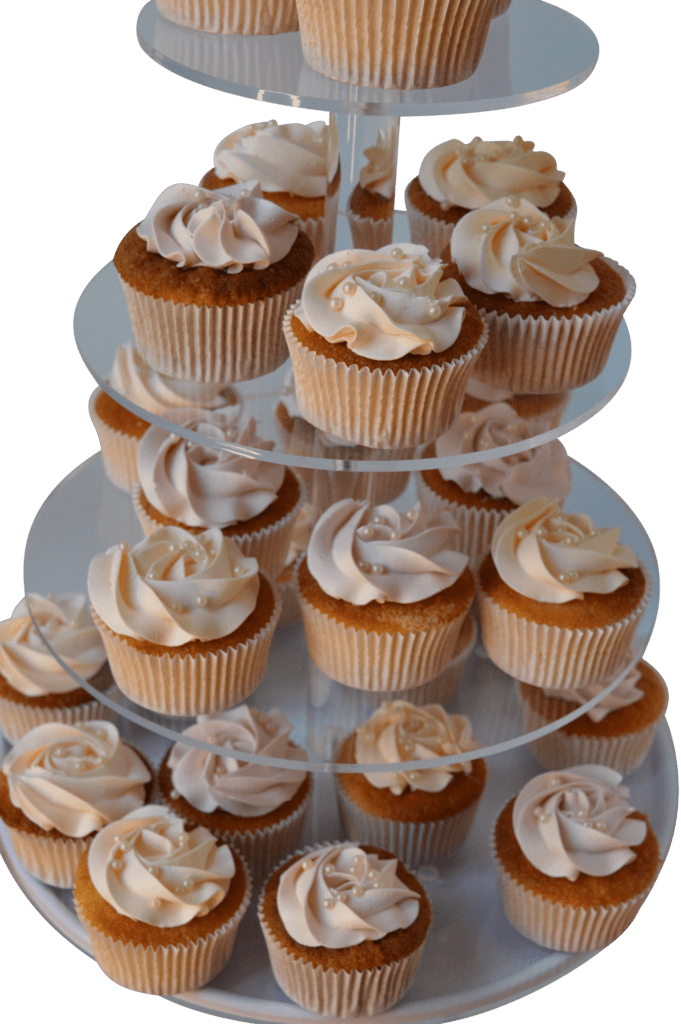 Verjaardagskaart illustratie muffin kaars