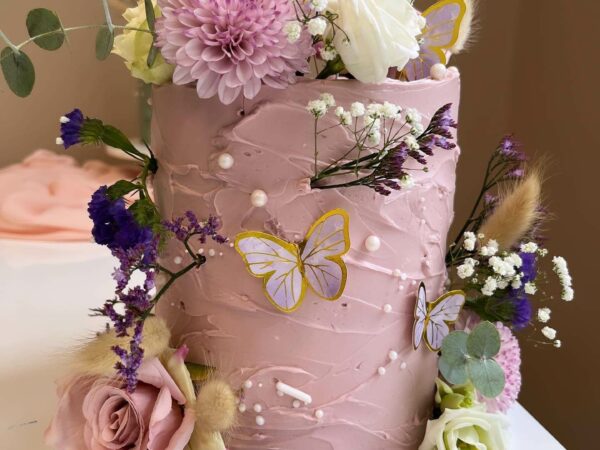 bloemen-paars-vlienders-verjaardagstaart