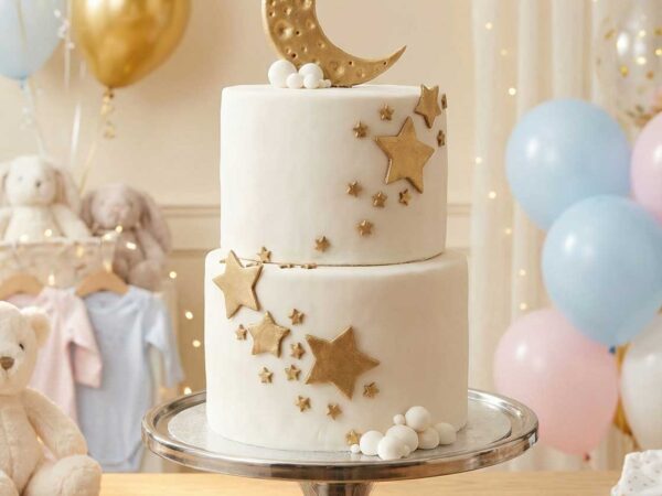 Baby Taart Sterren en Maan