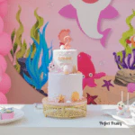 Babyshark Roze Meisjes Taart PerfectPastry.nl