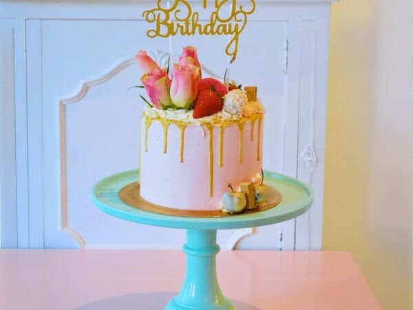Drip Roze taart