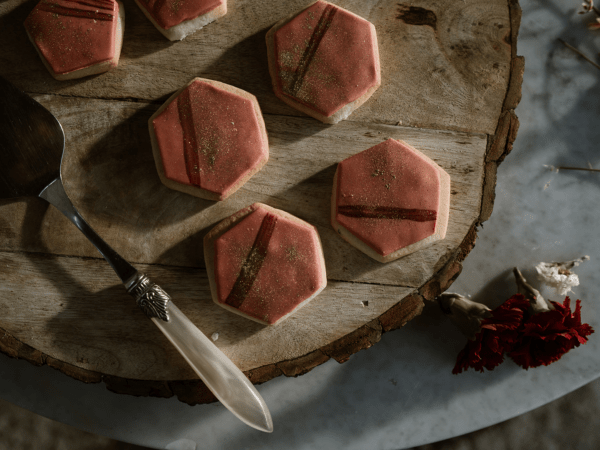 Fondant-koekjes-goud