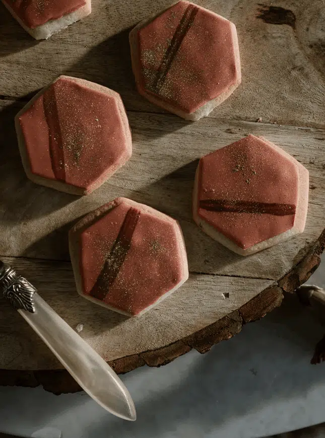 Fondant-koekjes-goud