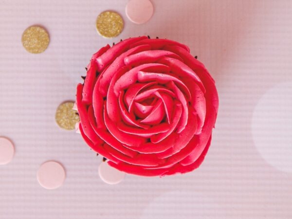 Valentijn-roos-cupcake