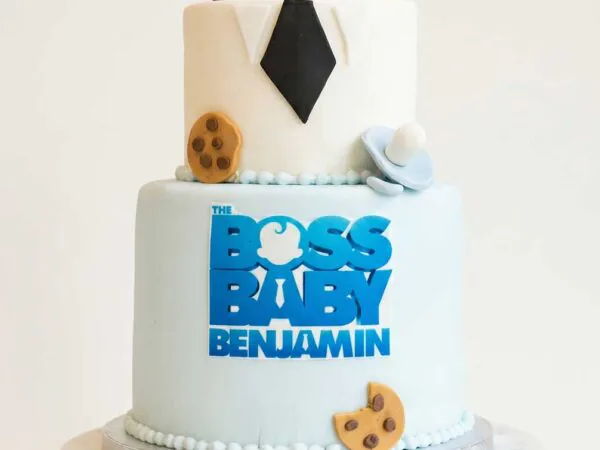 Boss baby taart