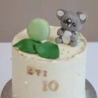 Panda-taart-fondant-figuur