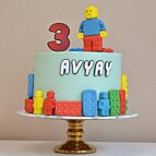 Lego-taart-Perfect Pastry-verjaardagstaart-botercreme