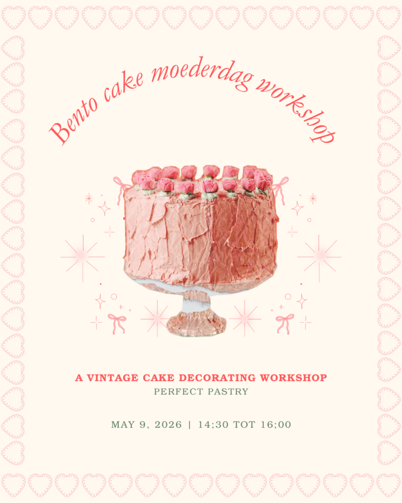 Bento cake en cupcakes, Moederdag 2026
