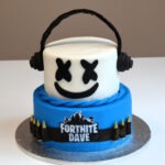 Fortnite taart verjaardagstaart