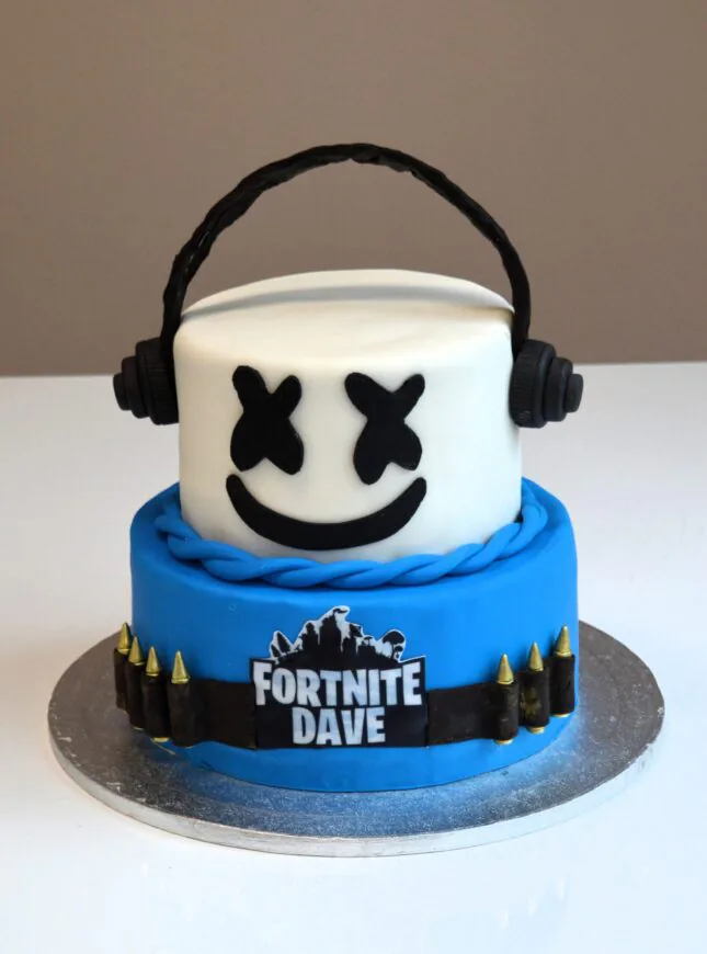 Fortnite-taart-verjaardagstaart