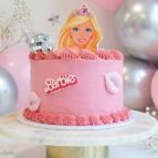 Barbie taart