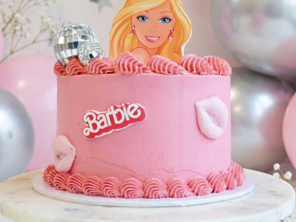 Barbie taart