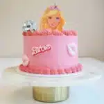 Barbie taart