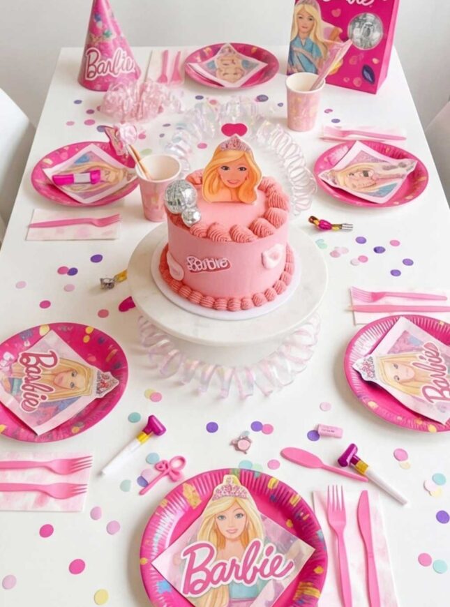 Barbie-taart1 Barbie-taart1
