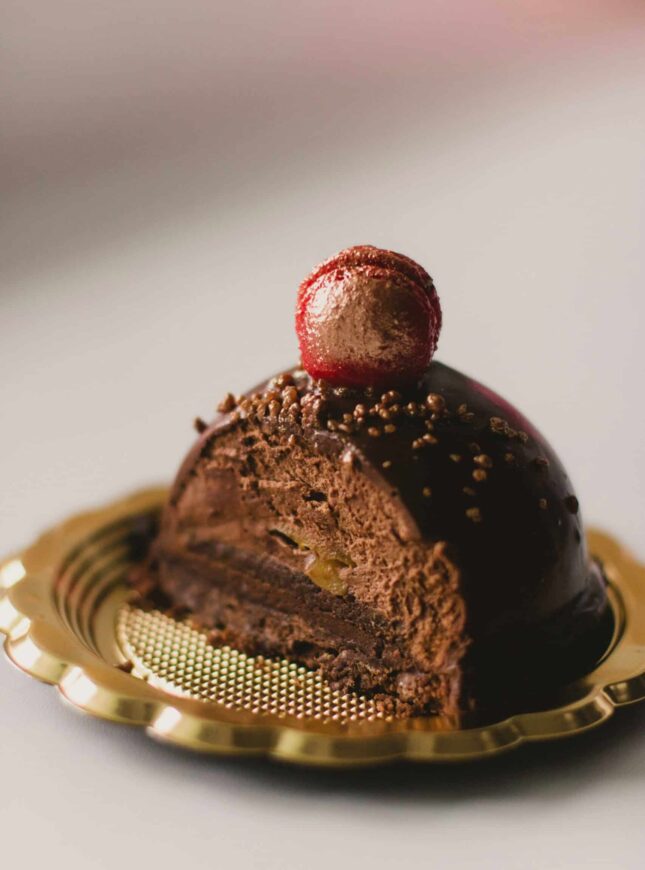 Chocolade-mono-gebakjes Chocolade-mono-gebakjes