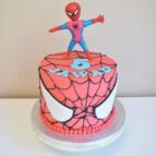 Spiderman taart